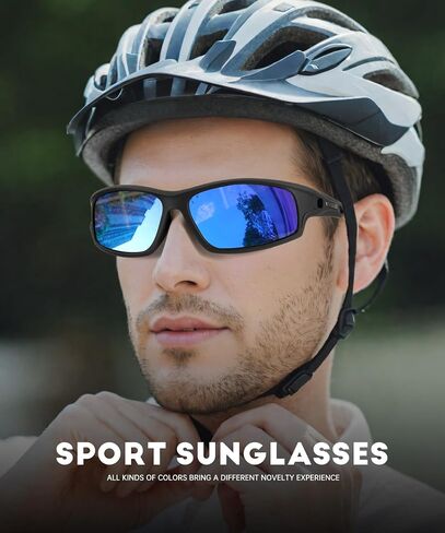 NSSIW Polarized Sunglasses-for-Men-Women Sports Mens-Sunglasses: Wrap Around Sun Glasses UV400 Running Fishing Golf 3 Packs in Saudi Arabia