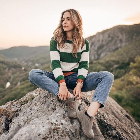 NORTIV 8 Women's Hiking Shoes Lightweight Breathable Mesh Walking Sneakers Outdoor Work Shoes in Kuwait