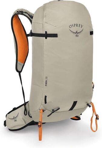 Osprey Firn 28L Ski and Snowboard Backpack, Sandy Grey/Tequila Orange, Medium/Large in Saudi Arabia