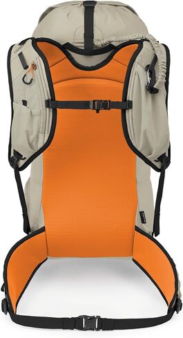 Osprey Firn 28L Ski and Snowboard Backpack, Sandy Grey/Tequila Orange, Medium/Large in Saudi Arabia