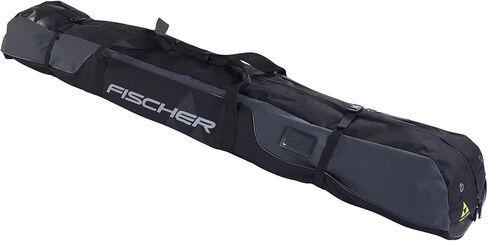 Fischer Unisex Adults Skicase 3 Pair Alpine Race 190cm Lightweight Ski Carry Bag with Double Zipper & Compression Handle Straps (Z11323) in Saudi Arabia
