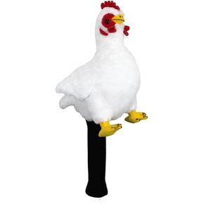 Scott Edward Funny Golf Club Cover Fit Well for Driver Golf Club Cute Animal Zoo Design Soft Functional Golf Headcover Stylish Protection for Men and Women