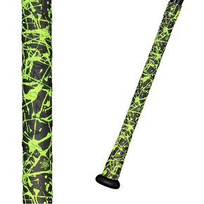SUPACAZ SupaKush Splat Neon Yellow 1.75mm Bat Grip