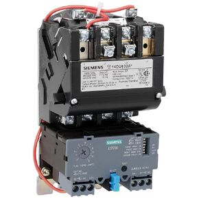 Heavy Duty Motor Starter, Solid State Overload, Auto/Manual Reset, Open Type, Standard Width Enclosure, 3 Phase, 3 Pole, 1 NEMA Size, 5.5–22A Amp Range, A1 Frame Size, 440-480 at 60Hz Coil Voltage