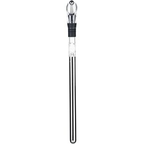 Restaurantware-Bar Lux Wine Chiller Stick Set, 1 Rapid Iceless Wine Chilling Rod - Aerator, Pourer, And Bottle Stopper Included, Unique Gift For Wine Lovers, Stainless Steel Bottle Cooler Stick