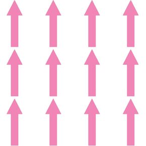 LiteMark Durable Gloss Finish Purple Thin 10 Inch Arrow Decal Vinyl Stickers | Great for Floors, Ceilings, Walls, and Most Smooth Surfaces | (Pack of 12 Arrows)