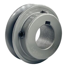 AK25-1 V Belt Pulley 1 inch bore 2.5" OD,V-Belt Sheave Cast Iron for A AX 3L 4L V-Belts,AK251 Pulley
