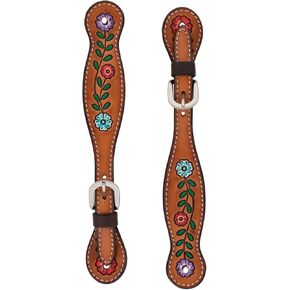 Weaver Leather Floral Vine Ladies S/Strap