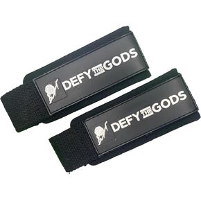 تحدي The Gods Pull Wraps لرفع الأثقال والتدريب المتقاطع - أحزمة معصم لاسو عالية الجودة لتحقيق ثبات المعصم ودعم المعصم في تدريبات القوة وتمارين السحب