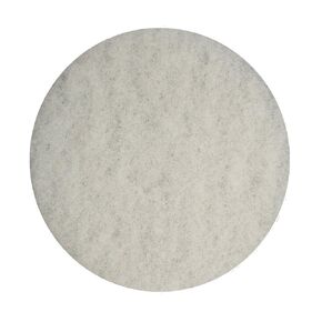 BISSELL BigGreen Commercial 437.051BG-C Polish Pad for BGEM9000 Easy Motion Floor Machine, 12", White (Pack of 5)