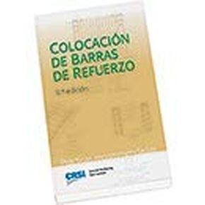 Colocación de las Barras de Refuerzo (وضع قضبان التسليح - الطبعة الإسبانية) - الطبعة التاسعة، غلاف عادي