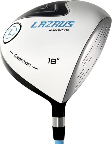 LAZRUS GOLF Premium Kids Golf Clubs Set Or Individuals for Boys or Girls - Junior Golf Clubs - Driver, Fairway Wood, 7 Iron, PW, Putter - Blue or Pink in Saudi Arabia