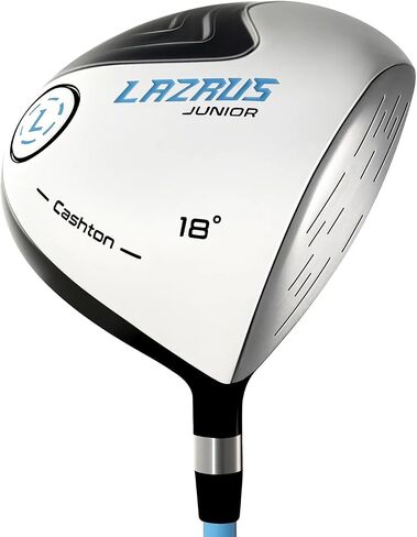 LAZRUS GOLF Premium Kids Golf Clubs Set Or Individuals for Boys or Girls - Junior Golf Clubs - Driver, Fairway Wood, 7 Iron, PW, Putter - Blue or Pink in Saudi Arabia