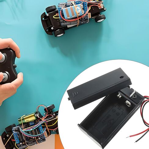 4 AA Battery Holders with Switch and Leads, 6V Battery Compartment with On/Off Switch for Convenient Power Management,Total 6 Pcs in Kuwait