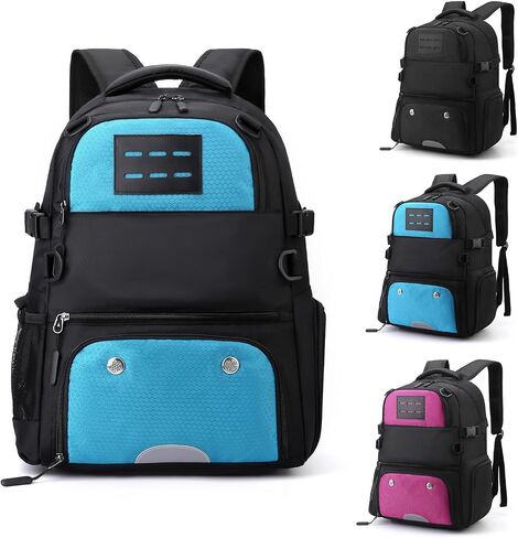 Basketball Backpack, Soccer & Basketball Bag with Shoe Compartment and Mesh Ball Holder,Sports Equipment Backpack in Saudi Arabia