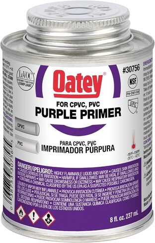 Oatey 30758 Low Voc 32 Oz Purple Primer in Saudi Arabia