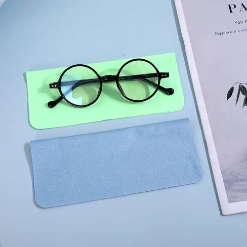 12Pcs Eyeglass Glasses Cleaning Cloths (7" x 6") Cleaning Cloth for Eyeglasses Eye Glass Clean Cloths for Screens,Lense, Phones, Sunglasses,Eyeglass Cleaner Wipes Strong Cleaning Without Spray Cleaner in Saudi Arabia