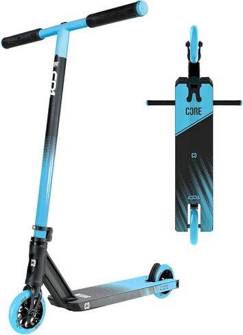 كور CD1 برو سكوتر - سكوتر للأطفال، سكوتر خدعة للأطفال الذين تتراوح أعمارهم بين 6-12 عامًا، سكوتر حيلة للمراهقين والأطفال، سكوتر حر لمنتزه التزلج مثالي للمبتدئين من الأولاد والبنات in Kuwait