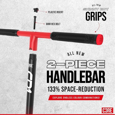 كور CD1 برو سكوتر - سكوتر للأطفال، سكوتر خدعة للأطفال الذين تتراوح أعمارهم بين 6-12 عامًا، سكوتر حيلة للمراهقين والأطفال، سكوتر حر لمنتزه التزلج مثالي للمبتدئين من الأولاد والبنات in Kuwait