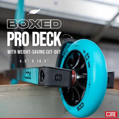 كور CD1 برو سكوتر - سكوتر للأطفال، سكوتر خدعة للأطفال الذين تتراوح أعمارهم بين 6-12 عامًا، سكوتر حيلة للمراهقين والأطفال، سكوتر حر لمنتزه التزلج مثالي للمبتدئين من الأولاد والبنات in Kuwait