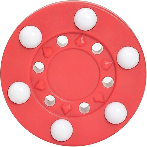 Field Hockey Street Hockey Roller Hockey Multi-Purpose Hockey for Indoor and Outdoor Sports Training Activities，Hockey Pucks 6/12pcs in Saudi Arabia