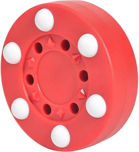 Field Hockey Street Hockey Roller Hockey Multi-Purpose Hockey for Indoor and Outdoor Sports Training Activities，Hockey Pucks 6/12pcs in Saudi Arabia