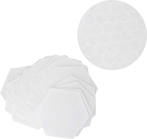 VBESTLIFE 20Pcs Traction Pads for Surf Deck, Paddle Board Non-Slip Silicone Mat with Honey Comb Hole - Adhesive Traction Pads for Surfboard Short Board Long Board in Saudi Arabia