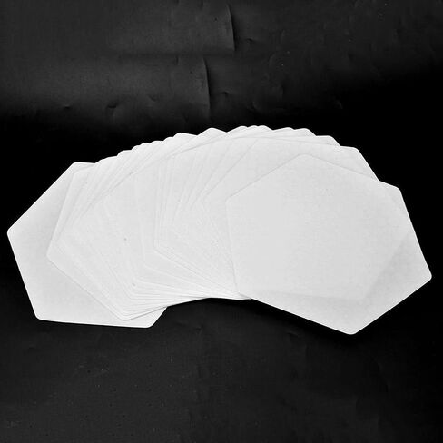 VBESTLIFE 20Pcs Traction Pads for Surf Deck, Paddle Board Non-Slip Silicone Mat with Honey Comb Hole - Adhesive Traction Pads for Surfboard Short Board Long Board in Saudi Arabia