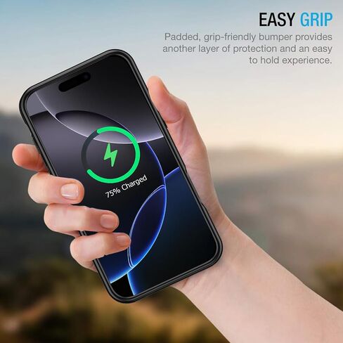 Battery Case for iPhone 13, Enhanced 7000mAh Ultra Thin Portable Protective Smart Charging Case Support Carplay Compatible with iPhone 13 (6.1 inch) Rechargeable Extended Battery Charger Case (Black) in Saudi Arabia