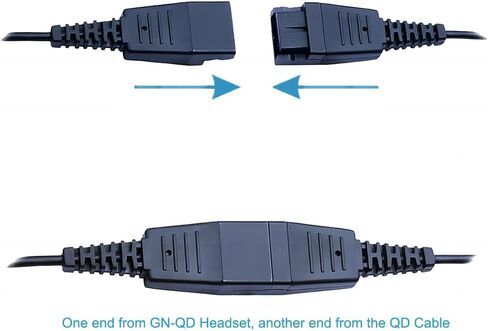 QD to USB-C Digital Adapter Cable Compatible with Plantronic-QD Headset and Cellphones&Computers (PLT-QD) in Saudi Arabia