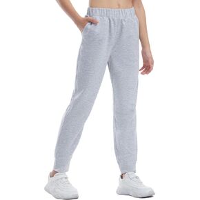 THE GYM PEOPLE Girls Soft Workout Sweatpants Lightweight Casual Athletic Joggers Pants with Pockets