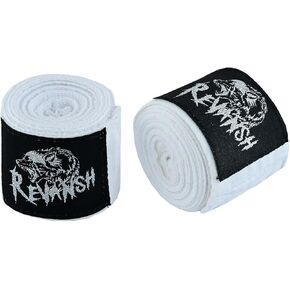 Revansh Hand Wraps - 180 Inch Elasticated Thumb Loop for Men & Women | Mexican Style Wrist Wraps for Boxing, Muay Thai, MMA, Kickboxing, Martial Arts Training