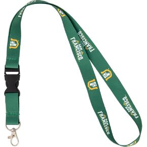 Desert Cactus University of San Francisco Lanyard USFCA Dons Car Keys ID Badge Holder Keychain Detachable Breakaway Snap Buckle (Green)