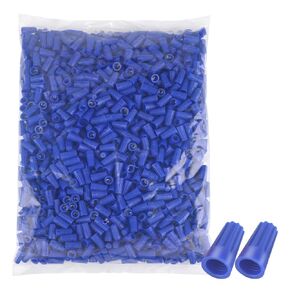 Winged Wire Conectors Nuts,Wire Twist 500 Pcs Yellow Electrical Screw Springs Caps Terminals Stainless Assortment Set Screw Terminal P11,22-10AWG