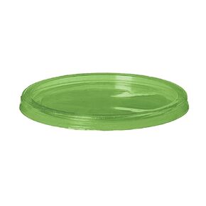 ECO PRODUCTS Compostable 8-32oz Round Deli Container Lids, Case of 500, Clear Green, Meal Prep, Made from PLA Plastic, A Renewable Material Made from Plants