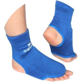 Taekwondo Boxing Foot Protector Gear, Martial Arts Training Sparring Instep Guards Muay Thai Kung Fu Tae Kwon Do TKD Feet Gear Support for Men Women Kids
