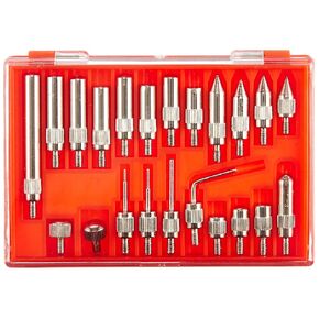 HHIP 4400-1050 22 Piece Assorted Indicator Point Kit (4-48), USA Made