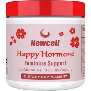 Upgrade Happy Hormones,Inositol Multivitamin & pcos supplements -w/Myo-Inositol,Magnesium Glycinate,D-Chiro Inositol,Omega 3,Vitamin D3,Zinc,Supports Hormone Balance and Women’s Health- 60 Capsules