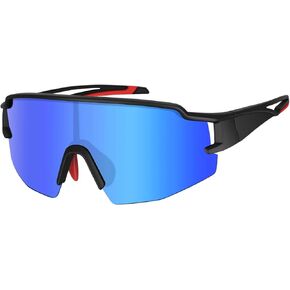 Polarized Sunglasses for Men and Women, Sports Cycling Glasses Running Biking Baseball Fishing UV400 Protection