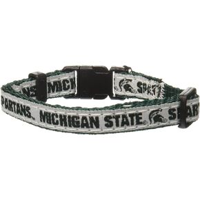COLLEGE MICHIGAN STATE SPARTANS Dog Collar, Small