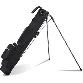 MAZEL Lightweight Golf Bag for Men – Easy to Carry Golf Clubs Bag with Shoulder Strap,Pitch n Putt Golf Stand Bag for Driving Range,Par 3 and Executive Courses - Fit Up to 8 Clubs