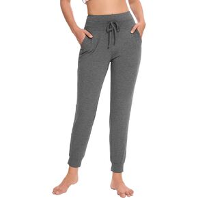 GYS Bamboo Viscose Women Pajama Pants Drawstring Waistband Jogger Pants with Pockets