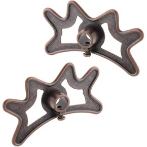 2pcs Billiards Bridge Heads Billiard Equipment Accessories Heads Pool Cue Stick Bridge Heads