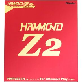 Nittaku NR8591 Table Tennis Rubber Hammond Z2 ITTF (International Table Tennis Federation) / ITTF54-051 / Japan Table Tennis Association Approved (J.T.T.A.A)