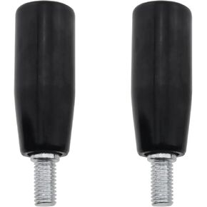 E-outstanding 2PCS M8 x 50 Revolving Handwheel Machine Handle M8 Male Threaded Stem Handle Length for Milling Machine