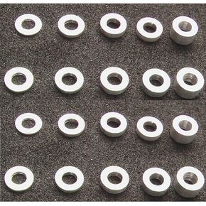 Hot Racing SPC3005 M3 Aluminum Standoff Spacer Set (4x)(0.5-1-1.5-2-3mm)