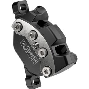 SRAM Maven Ultimate RR Brakes Stealth Rear Post Mount 4-Piston Carbon Lever Ti Hardware