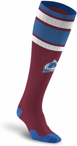 For Bare Feet NHL Adult Knee High-Performance Socks, Unisex Design, Recovery Wellness Exercise Accessory in Saudi Arabia