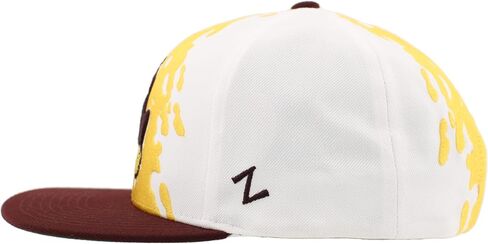 ZHATS NCAA Officially Licensed Hat Flat Snapback Z11 Retro Paintbrush in Saudi Arabia