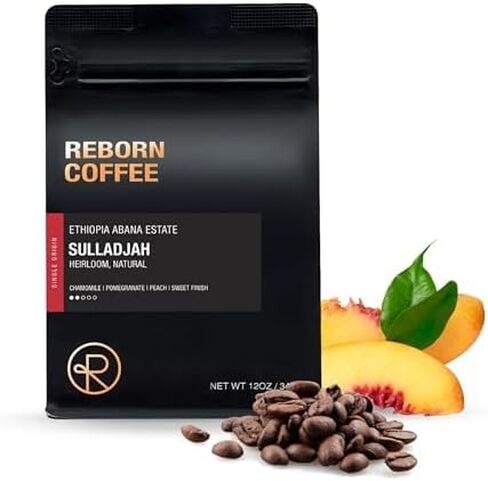 Reborn Coffee Specialty Whole Bean Coffee, Medium Roast, 12 Ounce, Mexico Chiapas Organic, Flavor Notes of Chocolate, Brown Sugar, and Maple Sugar in Saudi Arabia